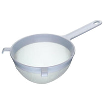 KitchenCraft Sieve Plastic Large 18cm Heat Resistant Nylon Mesh White