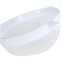 KitchenCraft Sieve Plastic Large 18cm Heat Resistant Nylon Mesh White