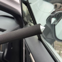 Hilka Tools Steering Wheel Lock with Safety Hammer Alloy Steel Car Security Device Black