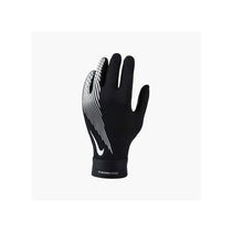 Nike Academy Thermafit Youth Football Gloves Small Black/Black/White