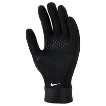 Nike Academy Thermafit Gloves Medium Lightweight Thermal Football Training Gloves Black/White