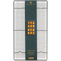 MasterClass Non-Stick Cooling Tray Sleeved Robust Carbon Steel 46cm x 26cm Silver