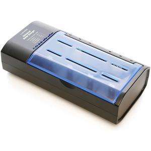 Lloytron Universal AA/AAA/C/D+9v Battery Charger For NiMH Rechargeable Batteries Black