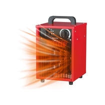 Igenix Commercial Drum Fan Heater 2000W 2 Heat Settings & Cool Fan Setting Adjustable Thermostat Overheat Protection Red