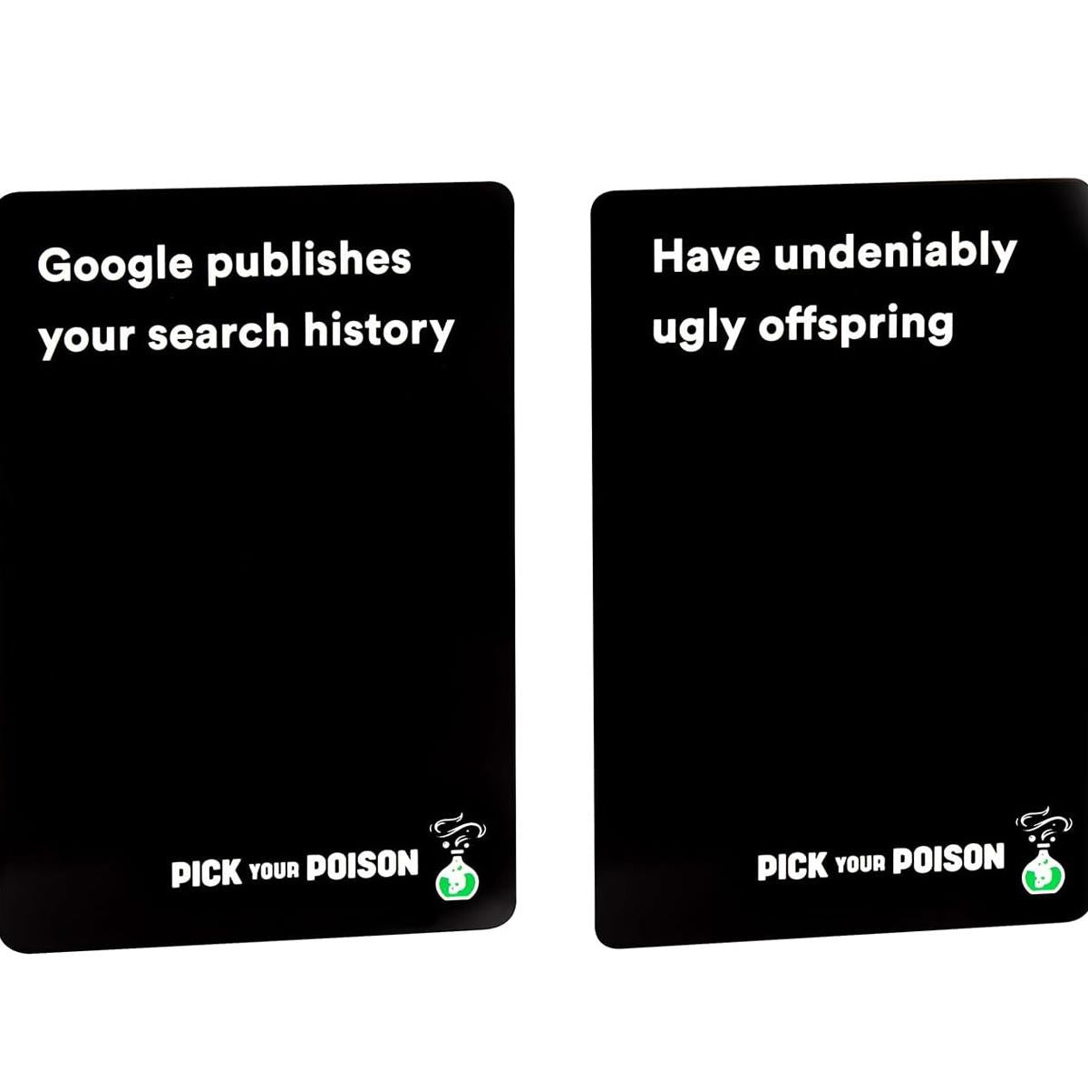 Pick Your Poison Card Game The “What Would You Rather Do?” Party Game After Dark Edition