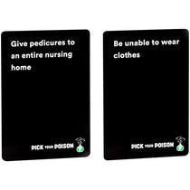 Pick Your Poison Card Game The “What Would You Rather Do?” Party Game After Dark Edition