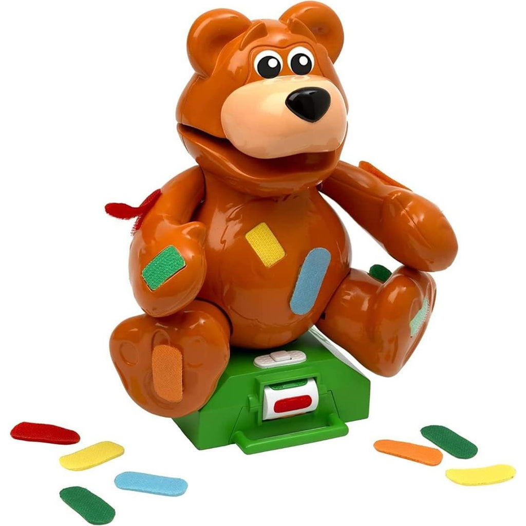 Ideal Don't Be A Scaredy Bear Game The Plaster Pulling Teddy Bear Game Peel His Plasters But Beware He Really Is A Scaredy Bear! Multicolour