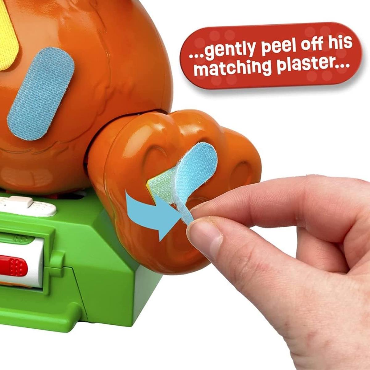 Ideal Don't Be A Scaredy Bear Game The Plaster Pulling Teddy Bear Game Peel His Plasters But Beware He Really Is A Scaredy Bear! Multicolour