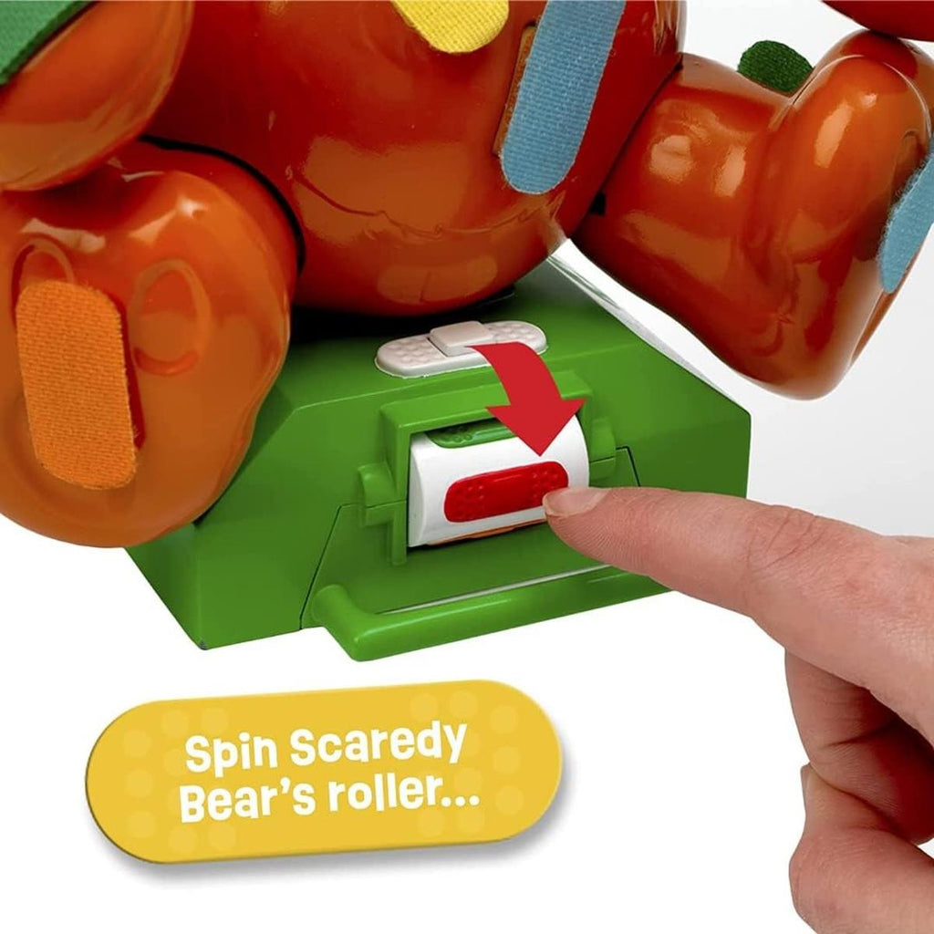 Ideal Don't Be A Scaredy Bear Game The Plaster Pulling Teddy Bear Game Peel His Plasters But Beware He Really Is A Scaredy Bear! Multicolour