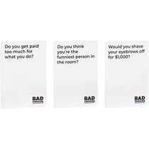Bad Choices The Have You Ever? Party Game Hilarious Adult Card Game Night With Your Group Black