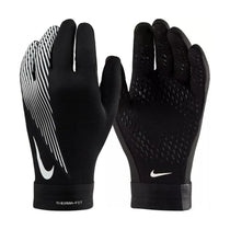 Nike Academy Thermafit Gloves Adult Size Small Black/White