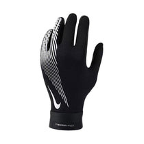 Nike Academy Thermafit Gloves Adult Size Small Black/White