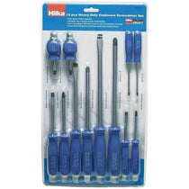 Hilka Tools Heavy Duty Mechanics/Engineers Screwdriver Set 12 Pieces