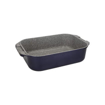 MasterClass Deep Cast Roasting Tin Large Aluminium With Handles 41 x 26 cm Metallic Blue