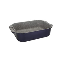 MasterClass Deep Cast Roasting Tin Large Aluminium With Handles 41 x 26 cm Metallic Blue