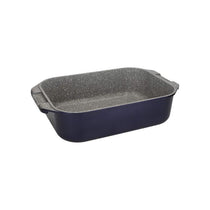 MasterClass Deep Cast Roasting Tin Large Aluminium With Handles 41 x 26 cm Metallic Blue