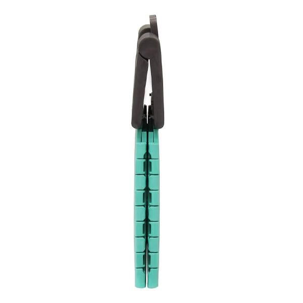 JVL Small Folding Step Stool Lightweight Plastic Turquoise/Grey