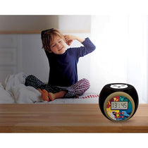 Lexibook Harry Potter Childrens Projector Clock With Night Light Timer Snooze Alarm Black