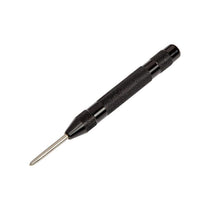 BlueSpot Tools Automatic Centre Punch Spring Loaded Hardened Tip Metal Black