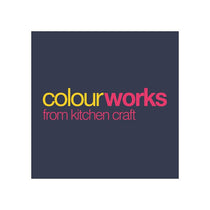 KitchenCraft Colourworks Star Shaped Cookie Cutters Plastic Set of 5 Multicolour
