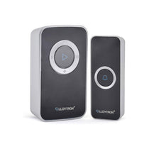 Lloytron Melody MIP3 Lithium Rechargeable Portable Door Chime Kit Black