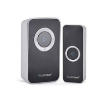 Lloytron Melody MIP3 Lithium Rechargeable Portable Door Chime Kit Black