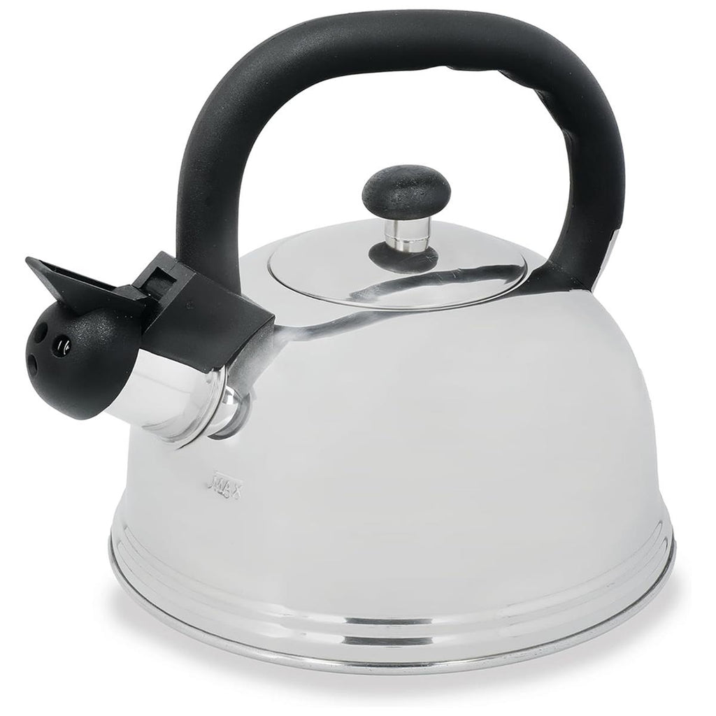 La Cafetiere Whistling Kettle 1.6 Litres Stainless Steel Silver