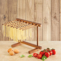 KitchenCraft World Of Flavours Italian Pasta Drying Stand Wood