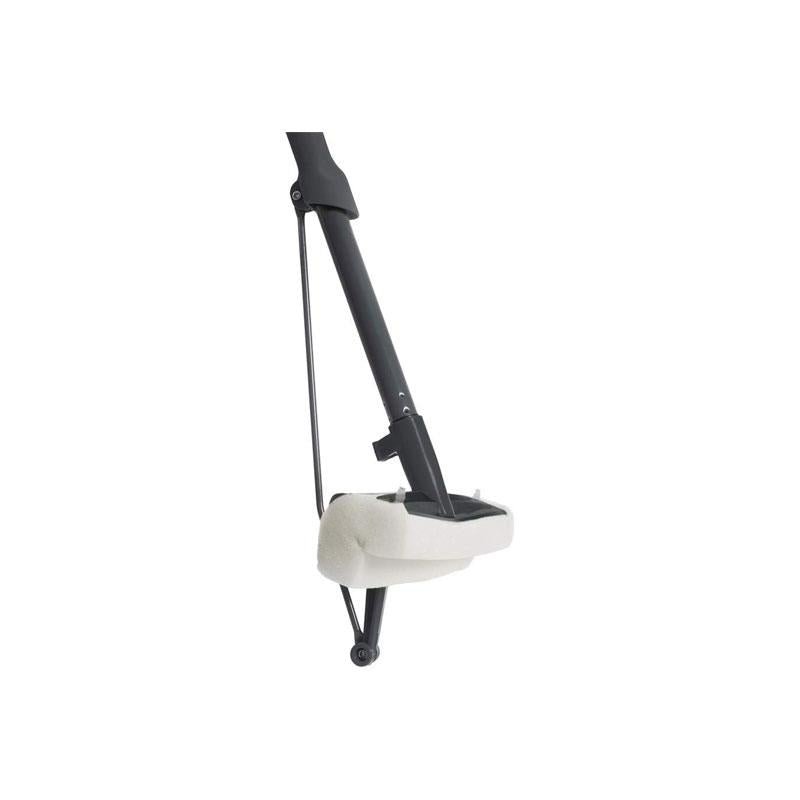 JVL Sponge Mop Super-Absorbent Flat Squeegee Floor Mop Grey/Turquoise 20-710GY-T