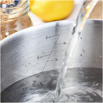 Judge Vista Casserole Pot 24cm/4 Litres Polished Stainless Steel Twin Handles Shatterproof Vented Glass Lid Large Silver