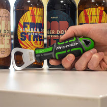 Sealey GripMAX Bottle Opener Hi-Vis Polypropylene Rubber Soft Grip Handle Green