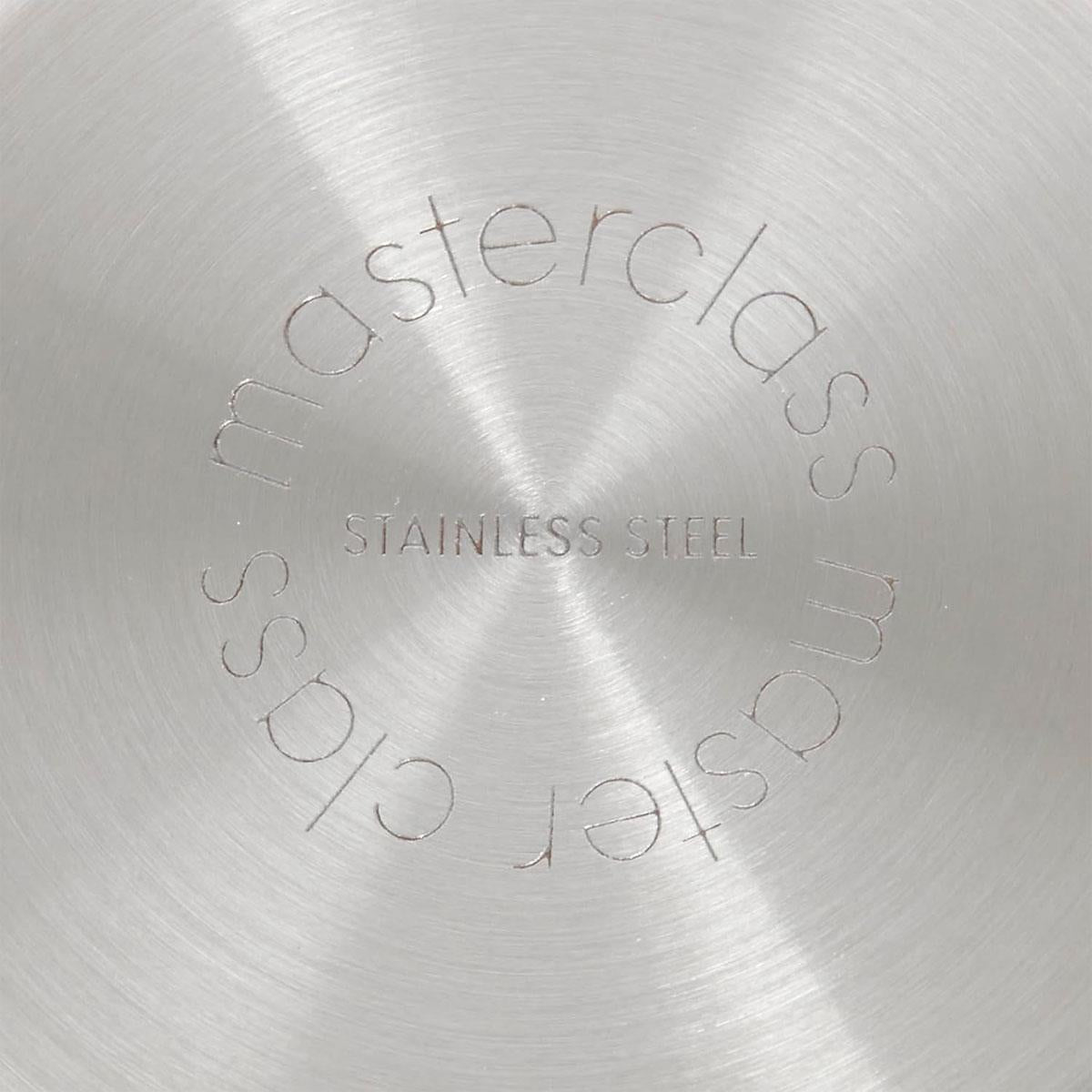 MasterClass Mini Saucepan Induction-Safe Polished Stainless Steel 8.5cm Silver