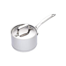 MasterClass Mini Saucepan Induction-Safe Polished Stainless Steel 8.5cm Silver