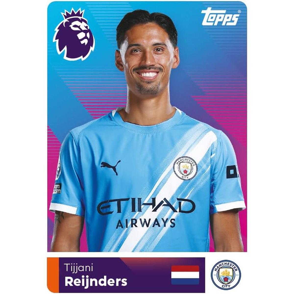 Topps Premier League Stickers 2026 Mega Pack 18 Packets Of Premier League Stickers 108 Stickers In Total