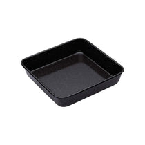 MasterClass Vitreous Enamel Roasting Pan Steel 40 x 28 x 7.5 cm Black