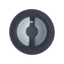 MasterClass Smart Space 3-In-1 Saucepan Lid Glass And Heat-Resistant Silicone 16cm/18cm/20cm Black