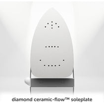 Oliso M3Pro Mini Project Steam Iron With Diamond Ceramic Soleplate LED ProLight Dual Steam Aqua