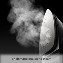 Oliso M3Pro Mini Project Steam Iron With Diamond Ceramic Soleplate LED ProLight Dual Steam Aqua