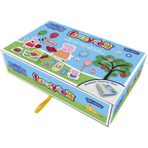 John Adams Peppa Pig Fuzzy-Felt Drawer Set Mix And Match Felt Pieces To Create Your Very Own Peppa Pig Pictures ! Multicolour