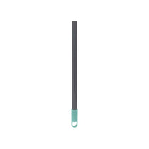 JVL Flat Sponge Squeegee Floor Mop Super-Absorbent Turquoise/Grey
