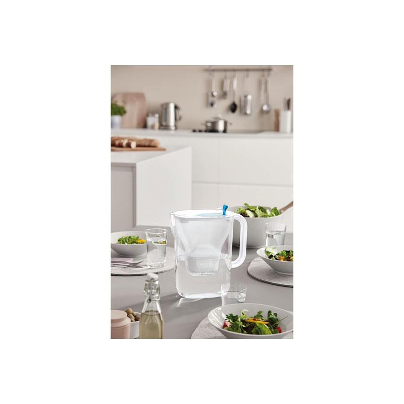 Brita Style Cool Water Filter Jug 2.4 Litres With 1 MAXTRA PRO Cartridge Blue
