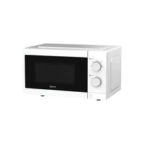 Igenix Manual Solo Microwave 5 Power Levels Defrost Setting 35 Minute Timer Push Button Door 800W 20 Litres White