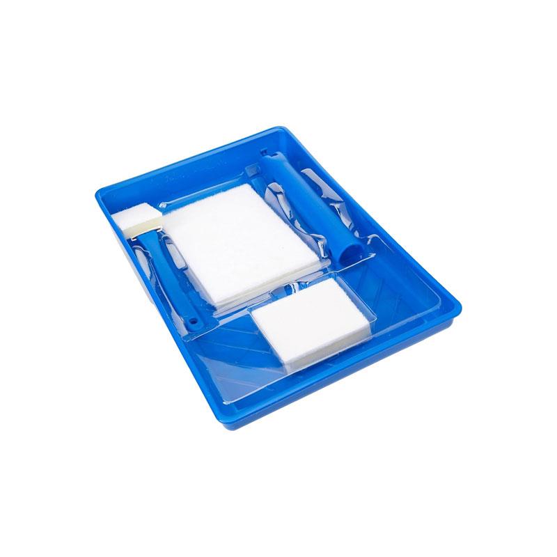 Lynwood Paint Pad Set Wall Ceiling Painting Pad Adjustable Handle Sponge Set 200mm Grey
