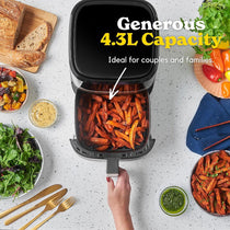 Russell Hobbs Satisfry 9 In 1 Digital Air Fryer 1300W 4.3 Litres Black