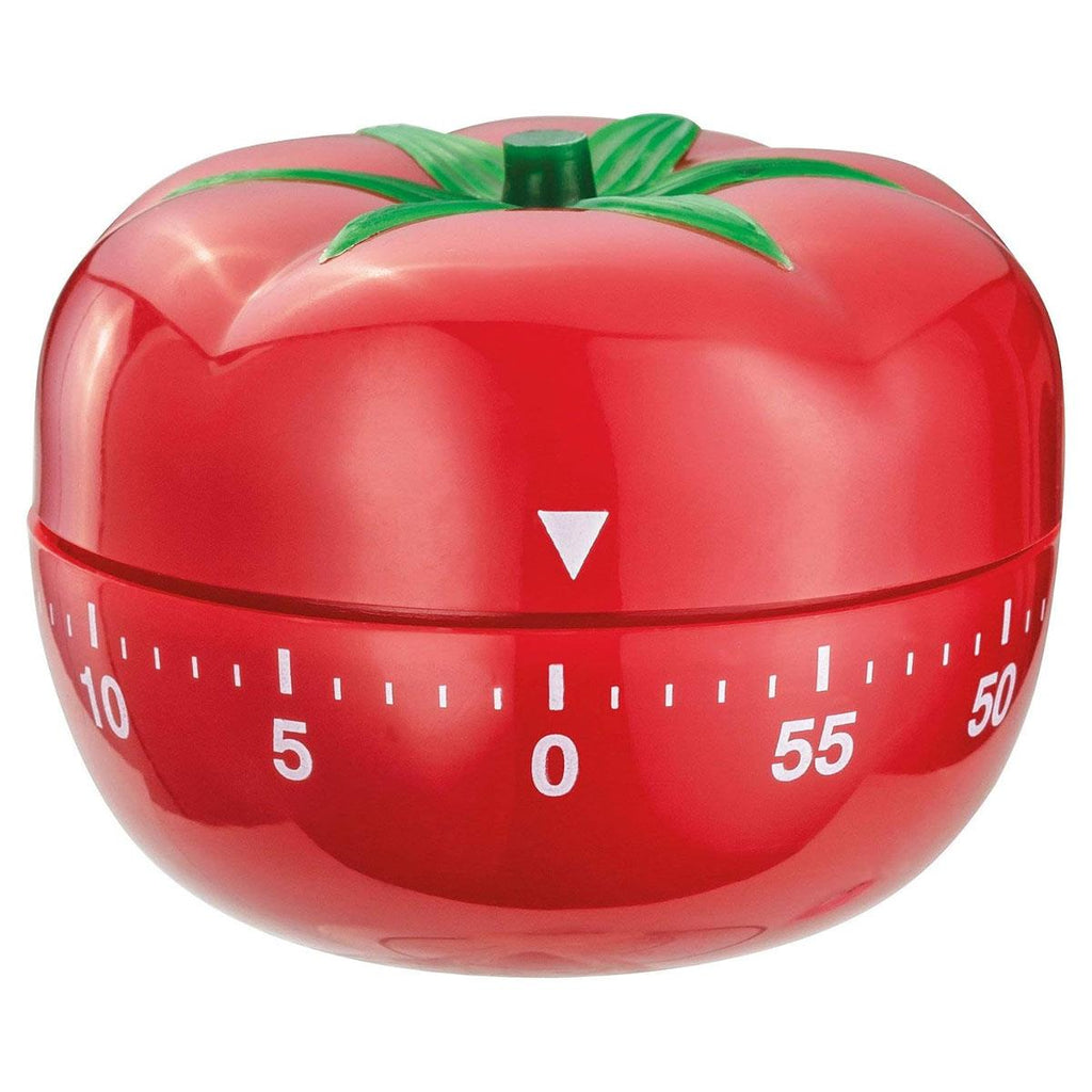 Judge Tomato Kitchen Timer 60 Minute Wind Up Cooking Timer Red