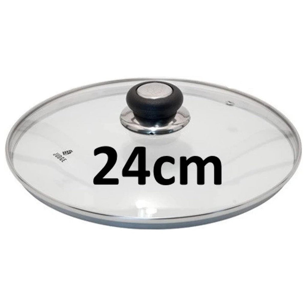 Judge Vista Spare Saucepan Glass Lid For Pans 24cm Silver