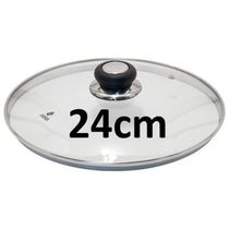 Judge Vista Spare Saucepan Glass Lid For Pans 24cm Silver