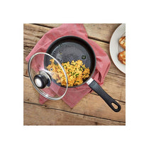 Judge Vista Non-Stick Saucepan 18cm/1.8 Litres Large Stainless Steel Shatterproof Vented Glass Lid Silver
