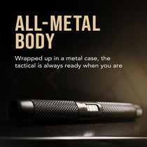 Wahl Manscaper Tactical Detail Trimmer Kit Nose Ear And Eyebrow Grooming Pen Trimmer Men's Facial Hair Removal Black