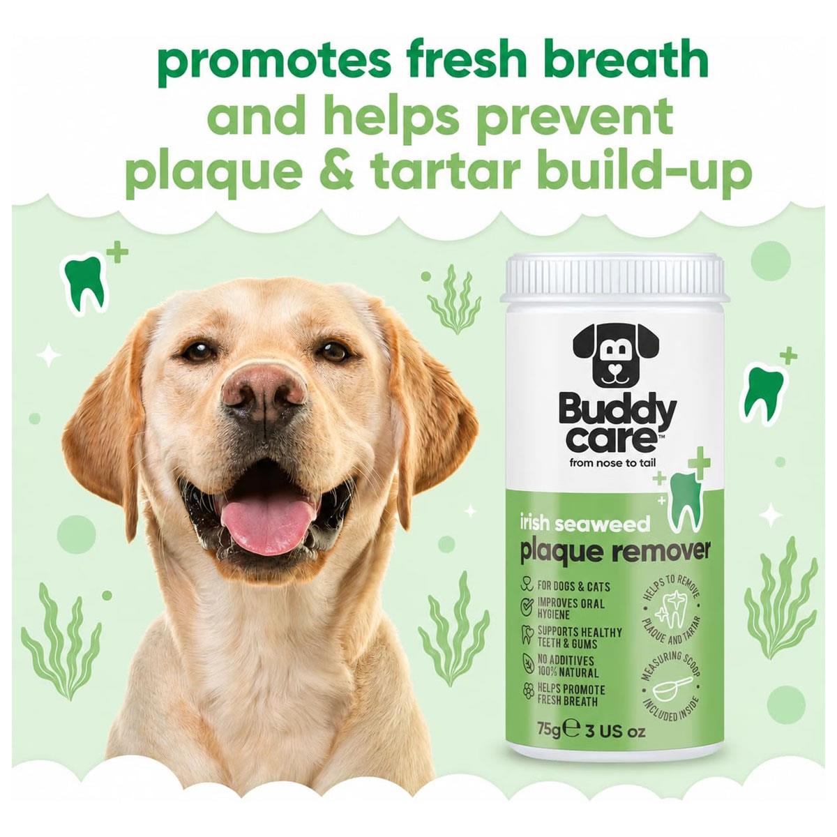 Buddycare Irish Seaweed Plaque Remover For Dogs Cats 75g